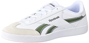 Reebok Femme Club C Double Revenge Sneaker, FTWWHT/PUGRY2/FTWWHT, 40.5 EU