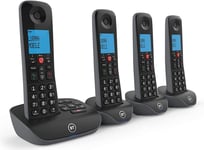 BT 1.8 LCD, DECT, 4 Handsets, 100 contacts, 550 mAh :: 090660  (Telephone Equipm