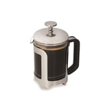 Roma 4 Cup Cafetiere Silver