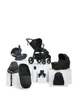 Mamas & Papas Ocarro Jet Complete Kit (Inc Pushchair, Carrycot, Adaptors, Cupholder, Bag, Footmuff, Cloud T & Isofix Base)