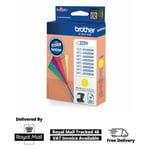 Original Boxed Brother LC223 Yellow Ink Cartridge For Brother MFC-J4420DW