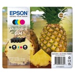 Genuine Epson 604 CMYK Pineapple Ink Cartridges for XP-2200 XP-2205 XP-3200 BOX