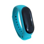 A/N Bracelet intelligent avec pression artérielle moniteur de sommeil, moniteur d'activité étanche Bluetooth Smart Watch Cadeau créatif pour femmes, enfants et hommes, bleu clair