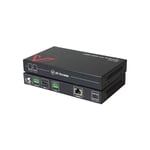 AV Access 120M/395ft FHD 1080P@60Hz HDMI Extender over IP Encoder, One to One / One to Many /Many to Many over Network, App Visual Control + RS232 Control for Matrix Video Wall