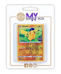 Pikachu 28/78 Holo ou Reverse (aléatoire) - Myboost X Epée et Bouclier 10.5 Pokémon GO - Coffret de 10 Cartes Pokémon Françaises