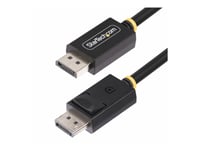Startech.Com 3M Displayport 2.1 Cable, Vesa-Certified Dp40 Dp 2.1 Cable - Displayport-Kabel - Displayport (Hane) Spärrad Till Displayport (Hane) Spärrad - Displayport 2.1 - 3 M - 8K60hz Stöd, 4K144hz Stöd, 1440P Stöd 240 Hz, Uhbr10, Hdr-Stöd, Upp Ti