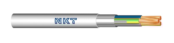 NKT FXLQ XTRA Installationskabel 5G2.5 mm², 450/750V 1 m, kapad