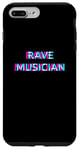 Coque pour iPhone 7 Plus/8 Plus Rave Musician Techno EDM Music Maker Festival Composer Raver