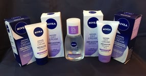 ABOXOV NIVEA 24hr MOISTURE SENSITIVE SKIN FACE DAY NIGHT CREAM & MICELLAR WATER