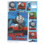 Thomas And Friends Gift Wrap And Card Set