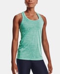 Under Armour Tech Tank - Twist Wmn Sea Mist/Neptune/Metallic Silver