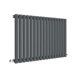 Hudson Reed Revive Single Designer Horizontal Radiator 600 H x 992 W Anthracite