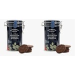 Cartwright & Butler | Great British Chocolate Brownie Biscuits In Tin (Pack of 2)