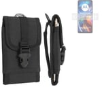 For Motorola Moto E32 Belt bag outdoor pouch Holster case protection sleeve