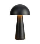Fungi bordslampa USB svart