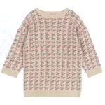 Konges Sløjd Belou Stickad Klänning Rose | Beige | 4 years