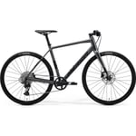 Hybridcykel Merida Speeder 400 Silver/Svart S 2024