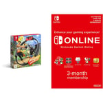 Ring Fit Adventure (Nintendo Switch) & Switch Online Membership - 3 Months | Switch Download Code