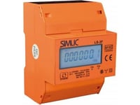 3-Fas Elmätare 100A 3X230/400V Med Display Ls-3F Mid 85402010