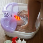 Electric Vibrating Wet Bath Foot Spa Infrared Massager Pedicure Footspa Soothing