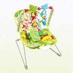 Baby Bouncer Rocker Swing Vibration Chair Soft Soothing Music Infant To Toddler