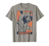 Marvel Avengers Endgame Rocket Pop Art Graphic T-Shirt T-Shirt