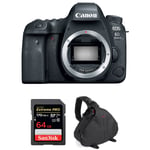 Canon EOS 6D Mark II Nu + SanDisk 64GB Extreme PRO UHS-I SDXC 170 MB/s + Sac | Garantie 2 ans