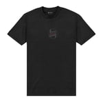 Official Castrol Unisex Motor Patent Print T-Shirt Crew Short Sleeve Tee Top
