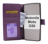 New Standcase Wallet Motorola Moto G50 (Lila)