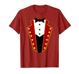 Circus Ringmaster Costume Showman Halloween Party Shirt T-Shirt