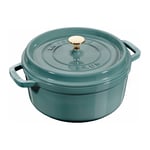 La Cocotte Rund Gryta 24cm 3,8L, Eukalyptus