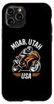 Coque pour iPhone 11 Pro Moab Utah USA Sport Bike Moto Design