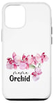 Coque pour iPhone 12/12 Pro Maman Orchidée Fleur Orchidée Amoureux Femmes Fleuriste Plantes Amoureux