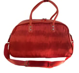 New Vintage NIKE GYM CLUB Bag Holdall BA3178  Orange and Sport Red