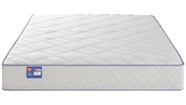 Matelas ressorts + mousse à mémoire de forme 140x190 cm MERINOS MAMAN COOL