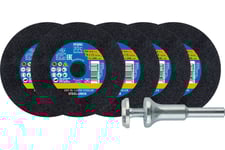 Pferd 69198288, Disc Set, Aluminiumoxid, 7,6 Cm, 1 Cm, 5 Styck