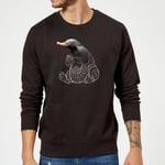 Fantastic Beasts Tribal Niffler Sweatshirt - Black - M
