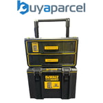  Dewalt Toughsystem Box DWST83295-1 Rolling Mobile Storage Box Trolley 2Piece 