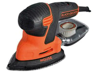 Black & Decker Ka2500K-Gb Compact Mouse Sander 120W 240V B/DKA2500K