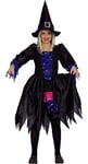Ciao- Sorcière de la Nuit costume déguisement fille (Taille 7-10 ans)