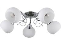 Ceiling Lamp Italux Ceiling Lamp Chrome For The Living Room Italux Masseri Pnd-6895-5