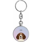 Toff London Beagle Head Dog Keyring TLK-120-VAR