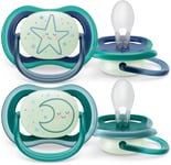 Philips Avent Ultra Air Night Nappar 2-Pack 6-18m, Grön/Blå