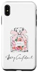 iPhone XS Max Stay Confident Flowers In Perfume Bottle For Women's & Girls Case