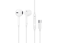 Sinox in-ear høretelefoner USB-C med mikrofon. Hvid