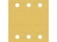 Bosch Tillbehör 2608901658 #####Slippapper För Svängande Slipmaskiner Kornstorlek 180 (L X B) 107 Mm X 115 Mm 50 St