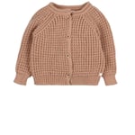 búho Stickad Kofta Antic Rose | Rosa | 6 months