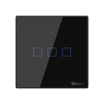 Sonoff 3-Channel Wi-Fi Smart Switch T3EU3C-TX - Svart - TheMobileStore Smart Home