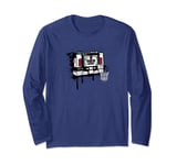 Transformers Soundwave Tape Cassette Player Form Graffiti Long Sleeve T-Shirt