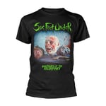 Six Feet Under Unisex Adult Nightmares Of The Decomposed T-Shirt - XXL